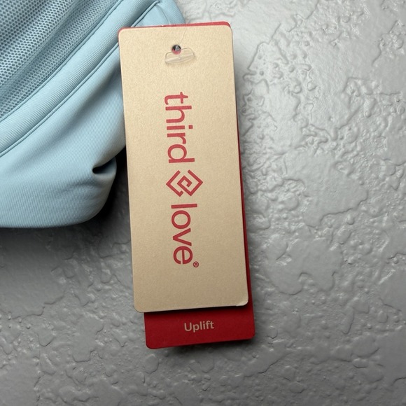 NEW ThirdLove Women's 24/7 Classic Uplift Plunge Bra 34C Frost Mesh Minimalist - Picture 14 of 14